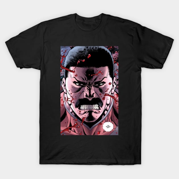 omniman poster T-Shirt by super villain